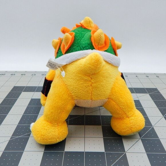 Super Mario Bros Baby Bowser Jr. Plush 6 In Sanei Japan Nintendo Stuffed Toy - Picture 10 of 11
